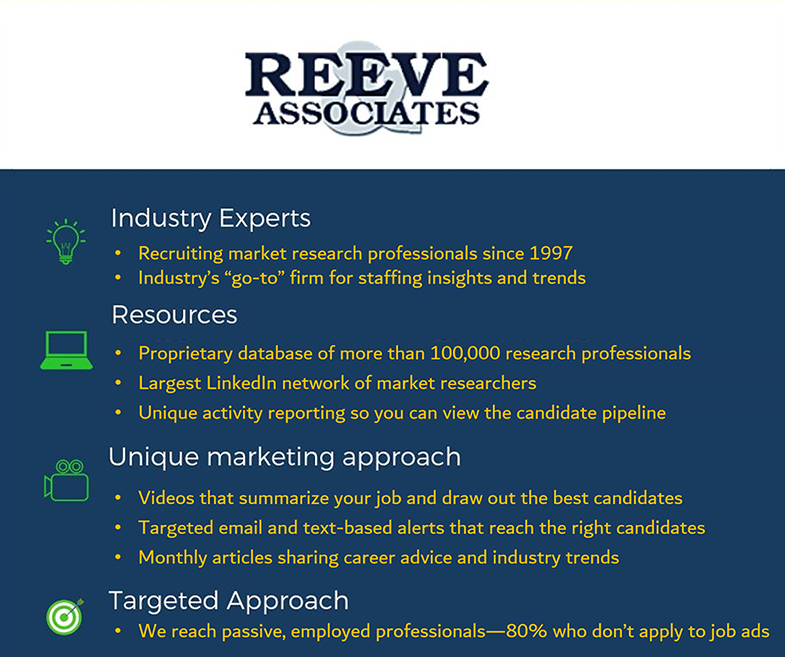 Advantages of Working with Reeve & Associates
